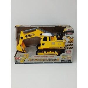 Mega Machines Friction Powered Series Excavator, 1:14‎ Scale, 3+, New in Box